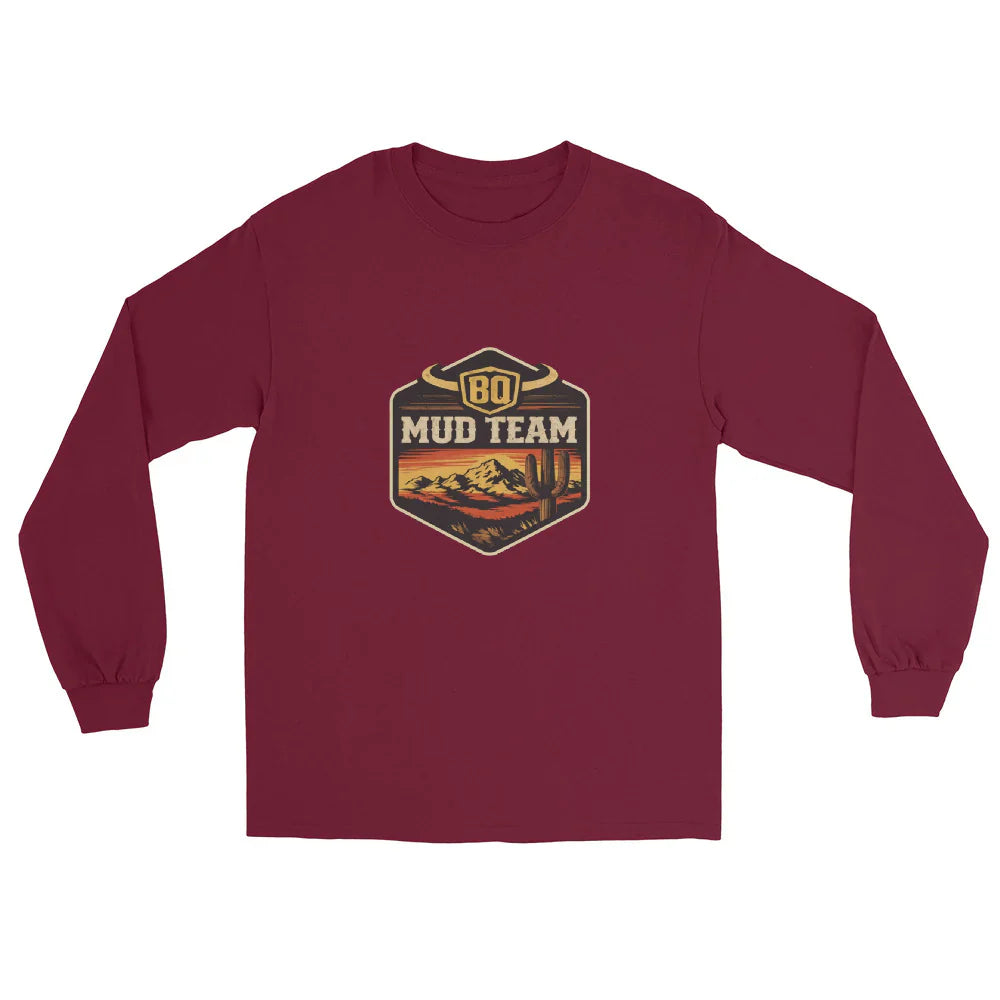 Bouette Québec – Mud Team Western Long-Sleeve T-Shirt