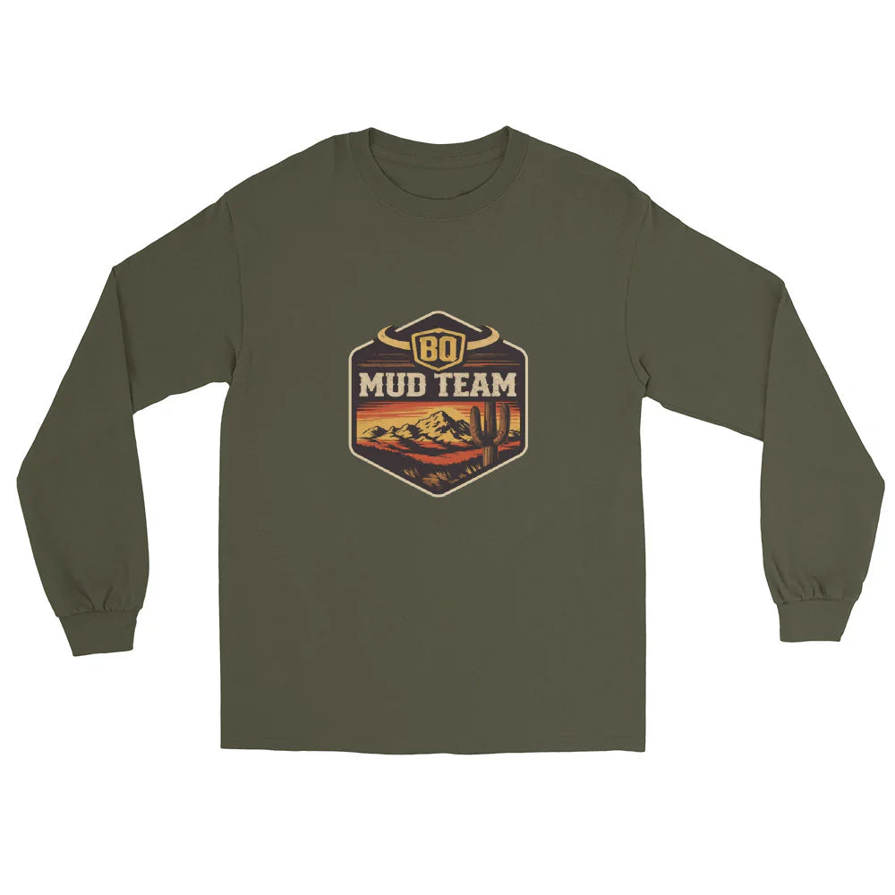 Bouette Québec – Mud Team Western Long-Sleeve T-Shirt