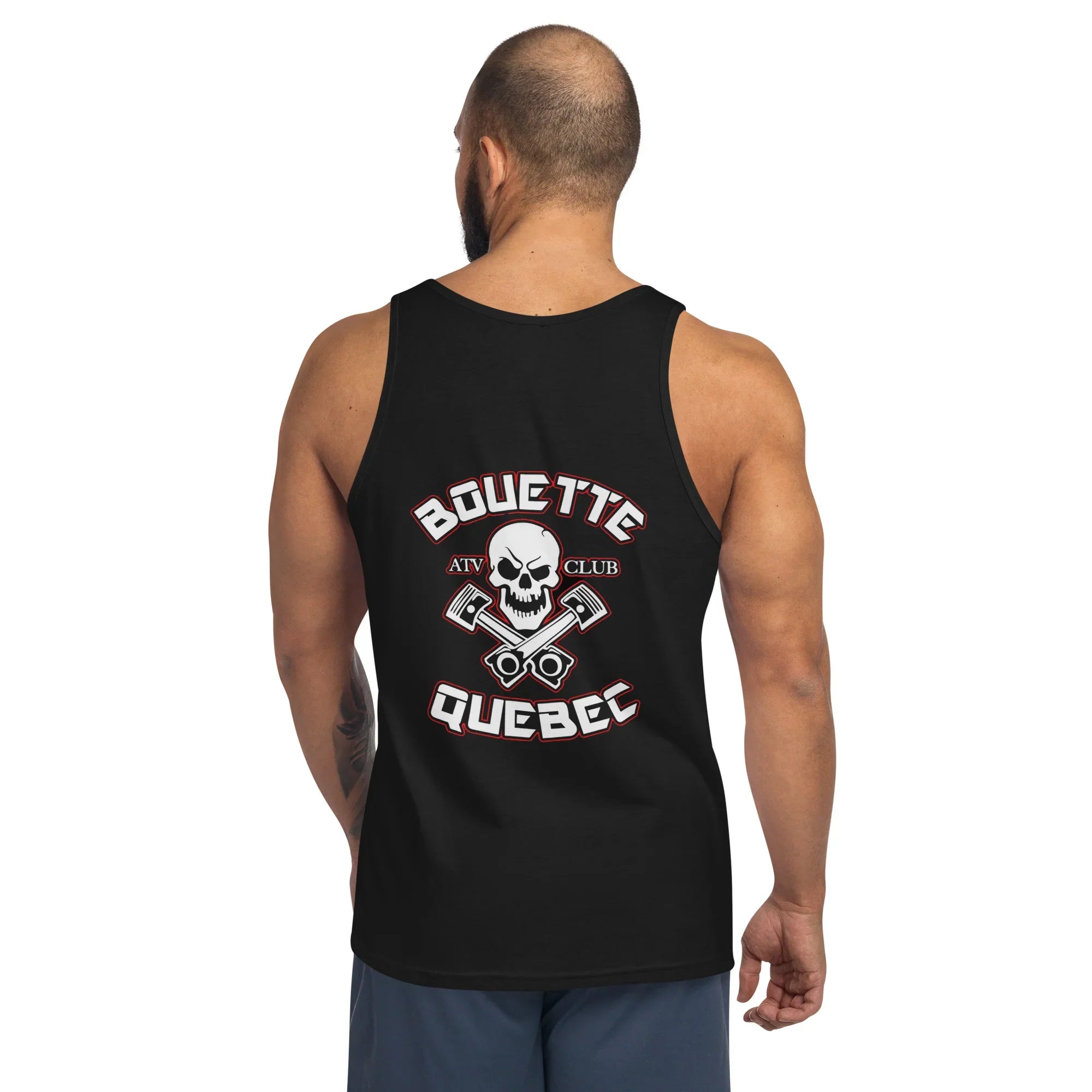 Bouette Québec Gros Logo Back Print Tank Top