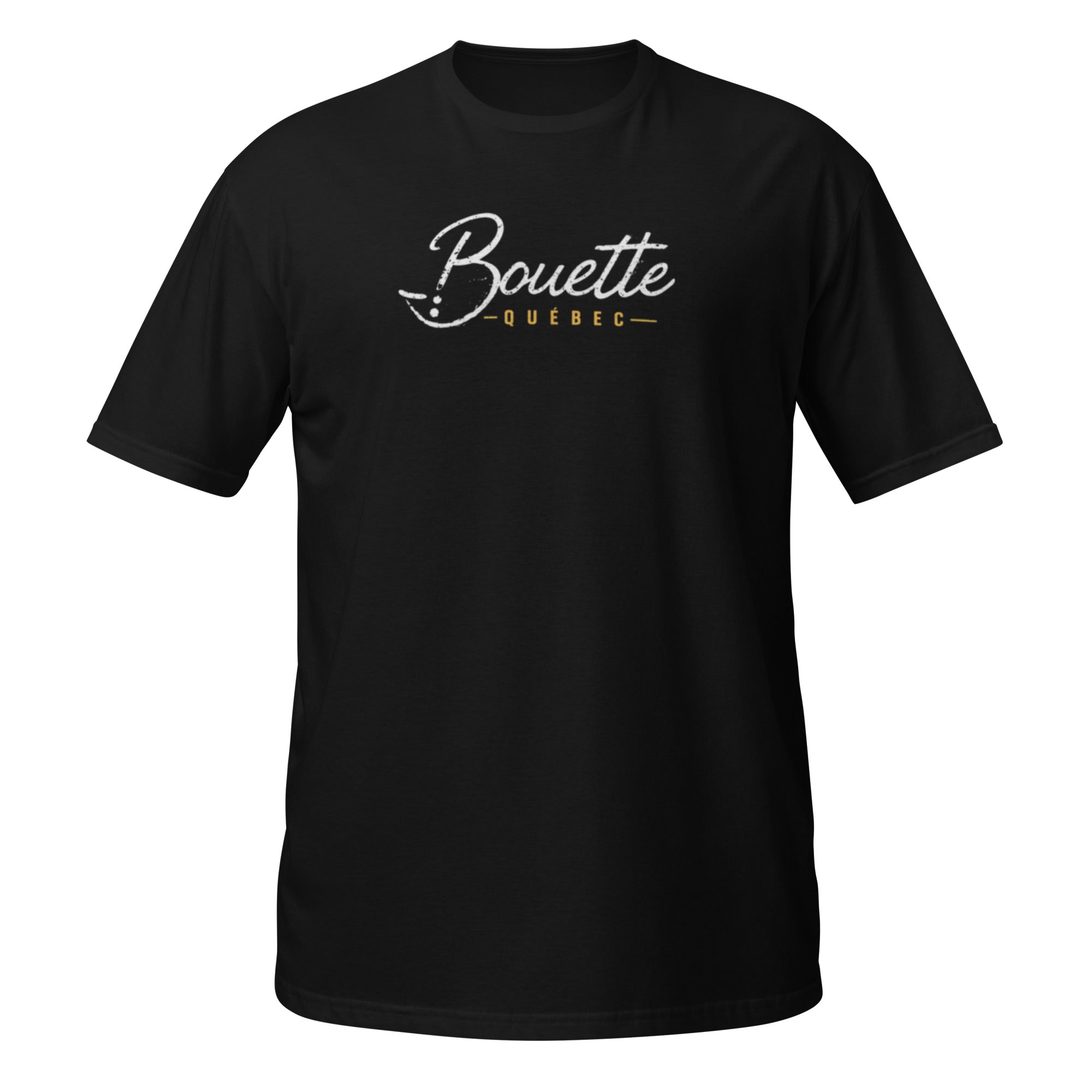T-shirt Bouette quebec lettre attaché