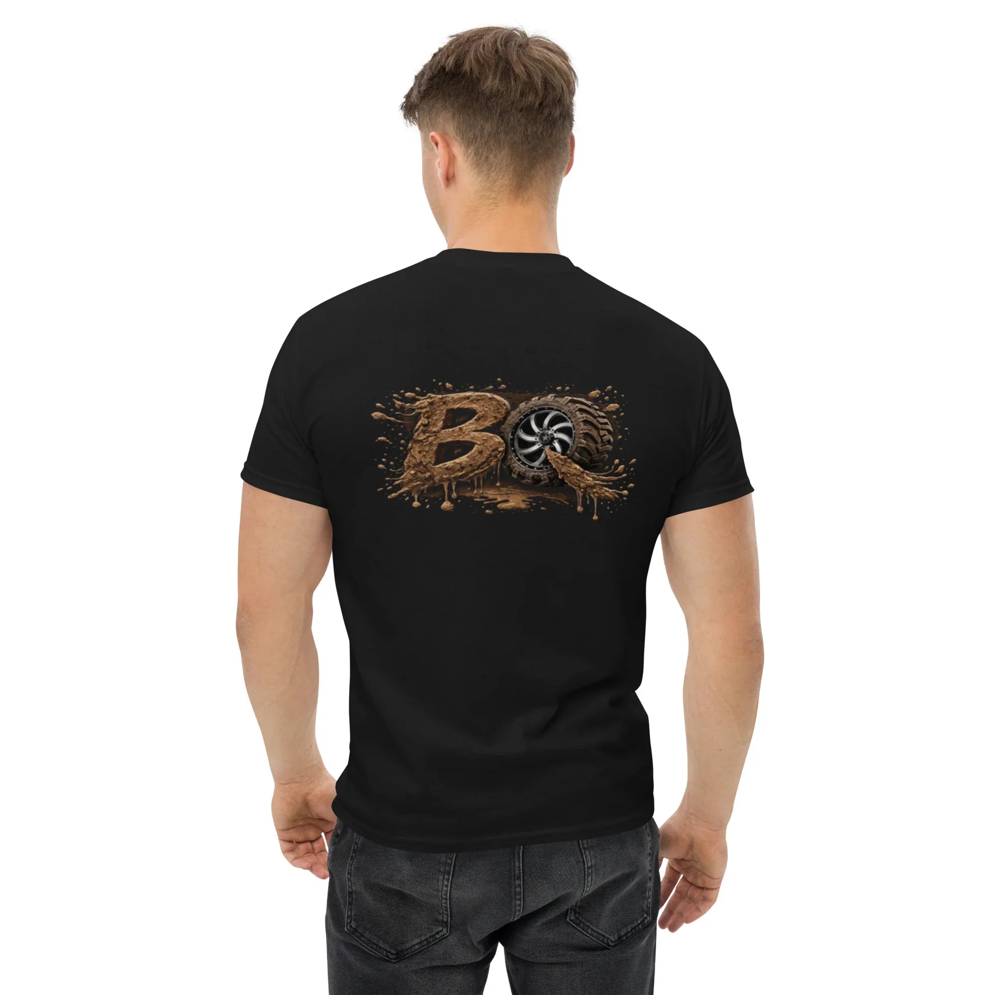 T-Shirt Bouette et Roue Avant - Arriere