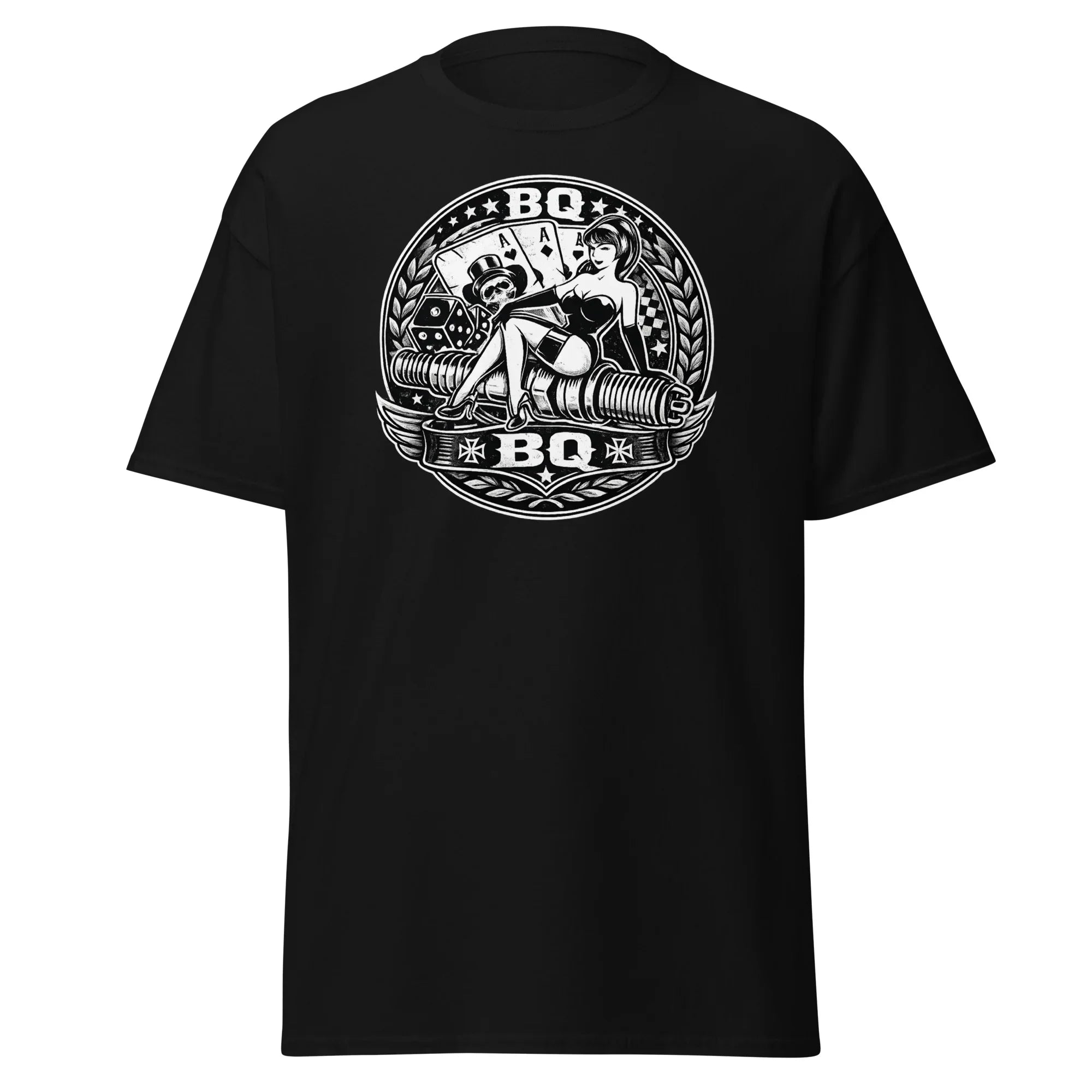 T-Shirt BQ Carte Logo – Avant