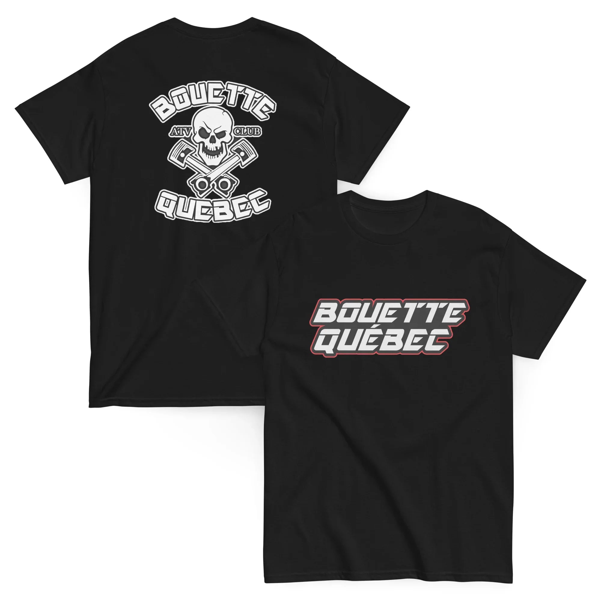 Bouette Québec Classic Logo T-Shirt – Back Print