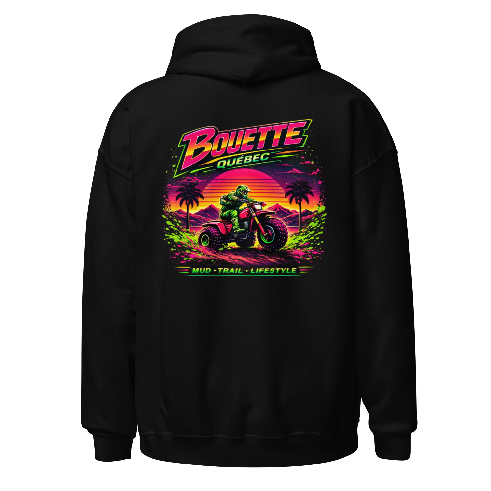 hoodie- retro Avant arriere BQ