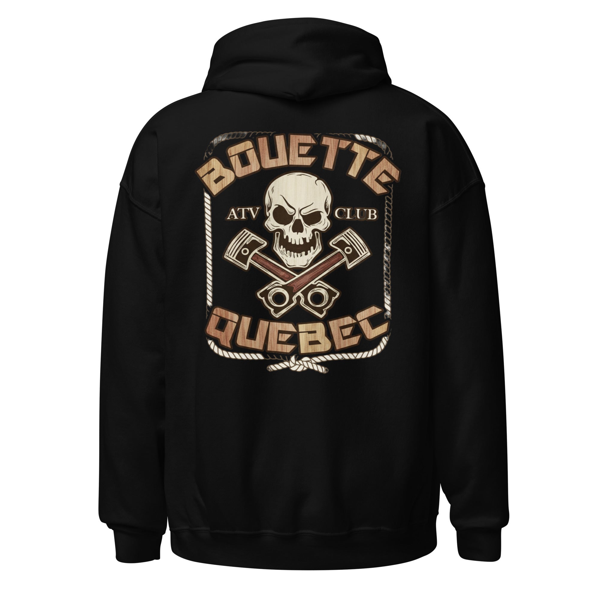 Hoodie - BQ country Skull Bois