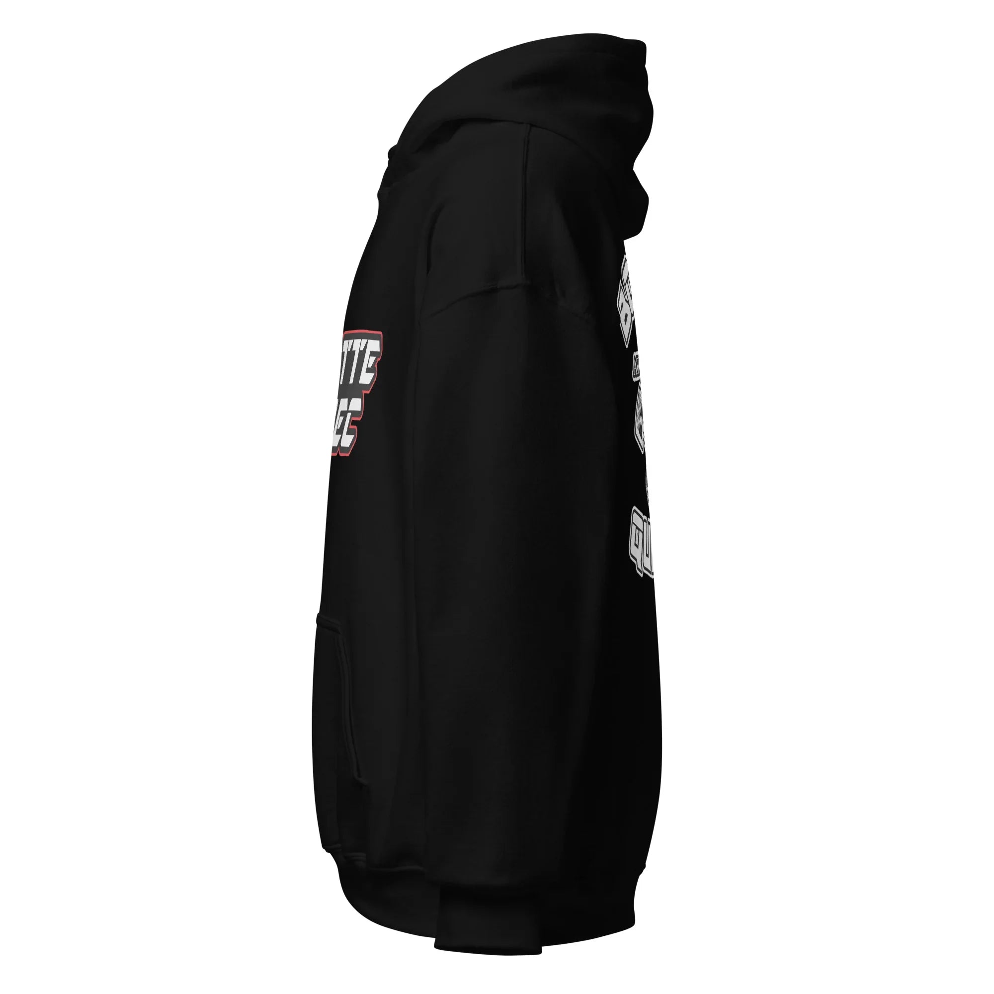 Bouette Québec Classic Gros Logo Hoodie – Black & Grey